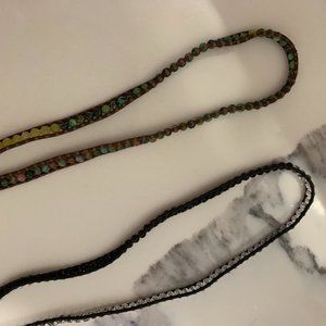 2 Chan Luu wrap bracelets — ONE GREEN